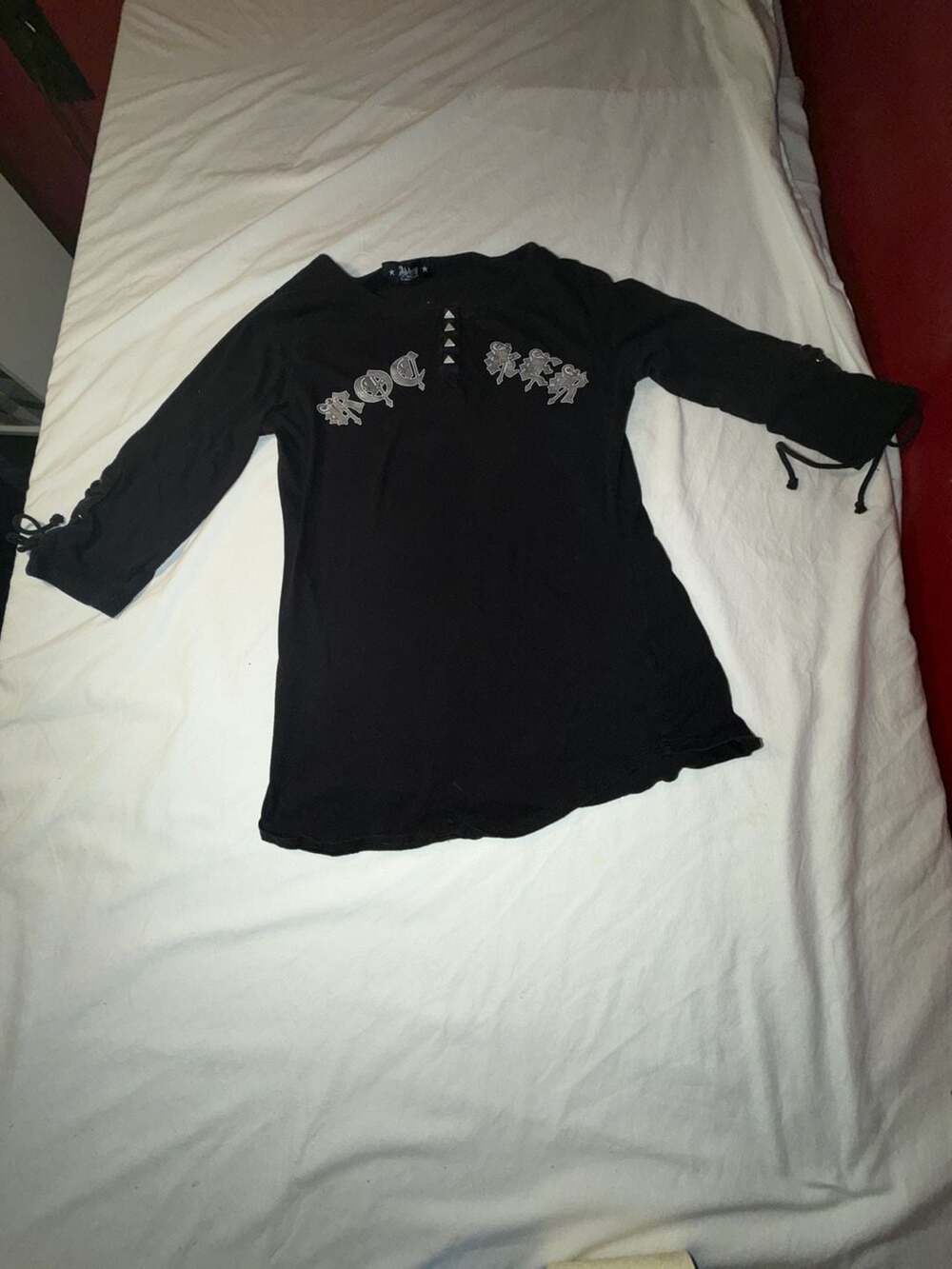 Abbey Dawn by Avril Lavigne Studded Long Sleeve Top